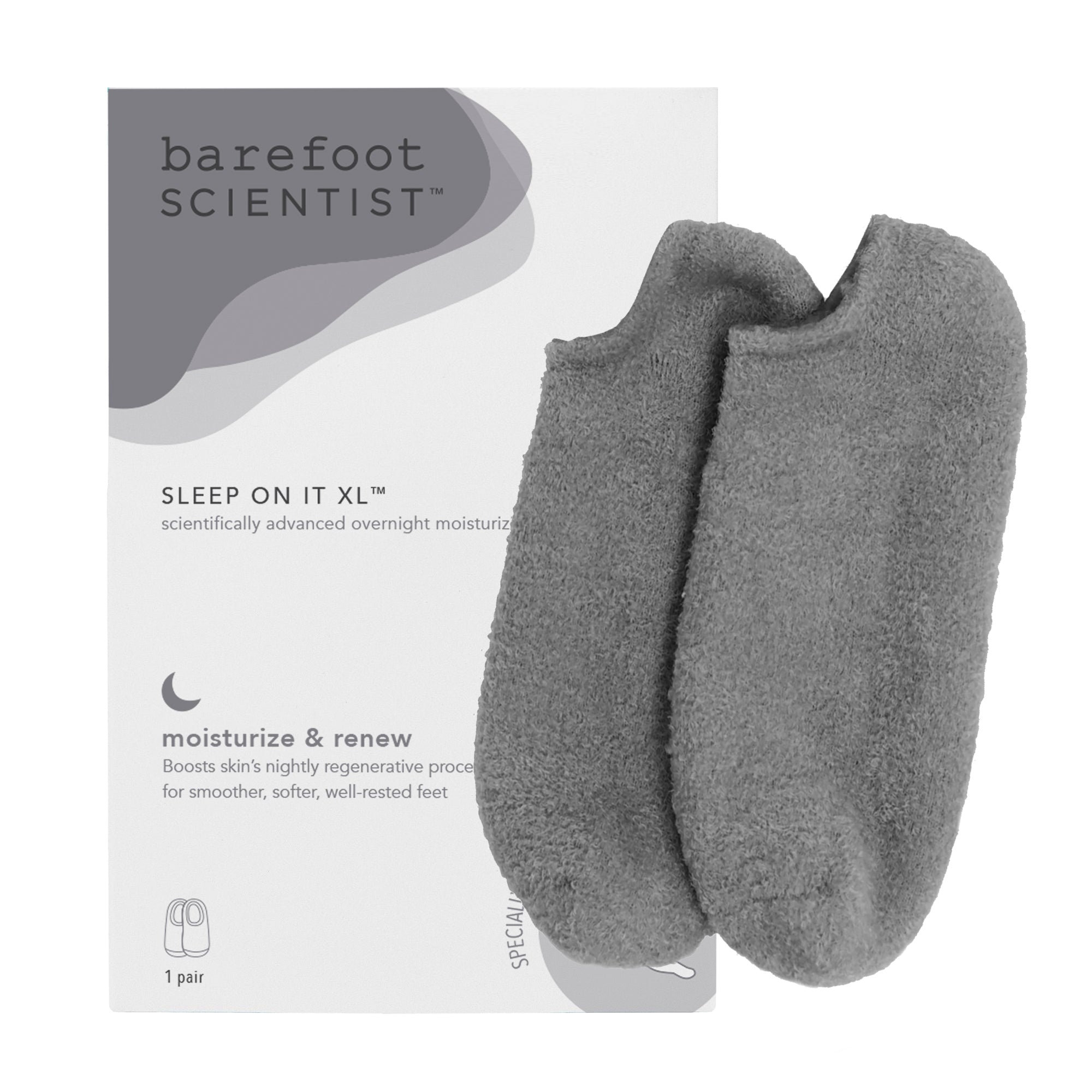 These moisturizing gel socks from add-ons are freaking awesome